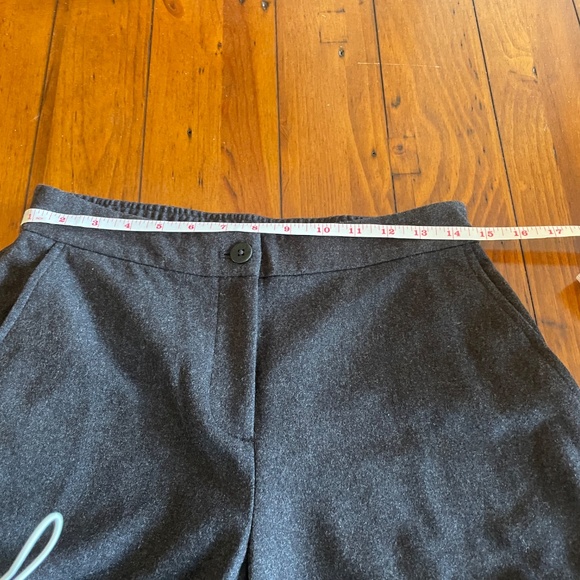 Soft Wool Flannel Eileen Fisher Pant - Picture 5 of 7